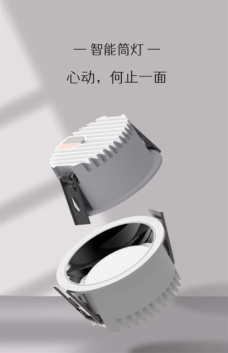 米家调光调色智能筒灯