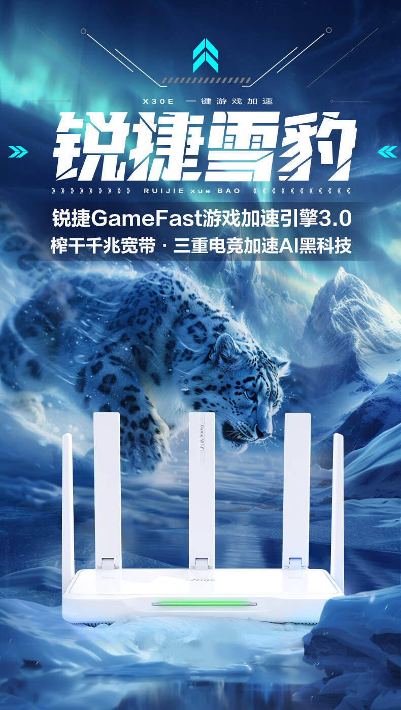 锐捷雪豹路由器